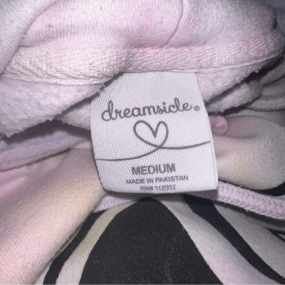 Dreamsicle Vans Pastel Tie Dye Hooded Sweatshirt Womens Size Medium - Picture 10 of 11